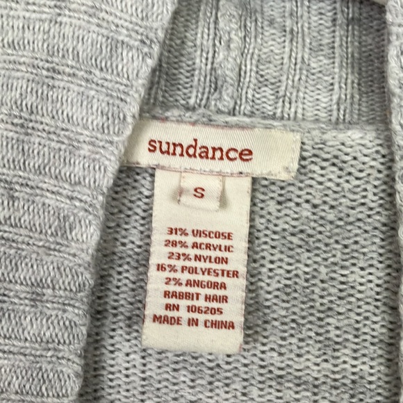 Sundance ribbon crochet open front cardigan - Picture 6 of 9